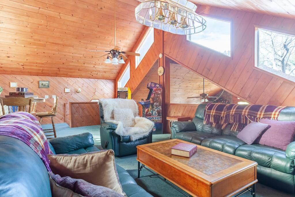 Lakeview 3-Story Winter Home Crestline Exterior foto