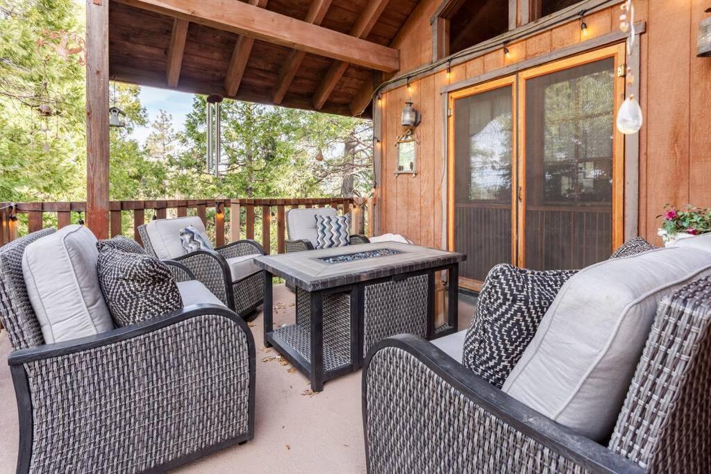 Lakeview 3-Story Winter Home Crestline Exterior foto